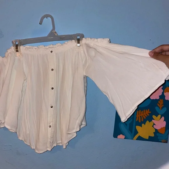 white strapless - Picture 2 of 3